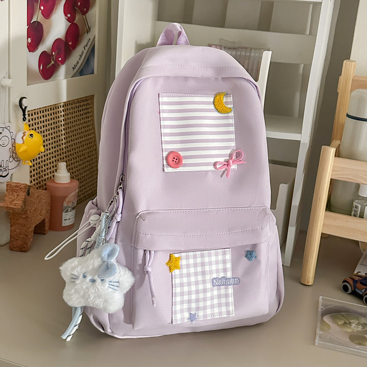 Cute Decorative School Backpack Kalsten