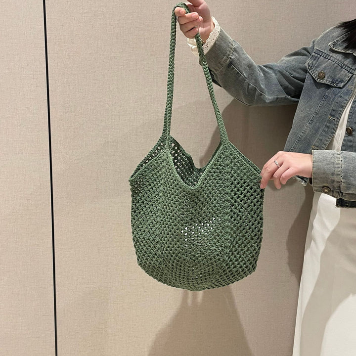 Crocheted tote bag with casual shape Kalsten