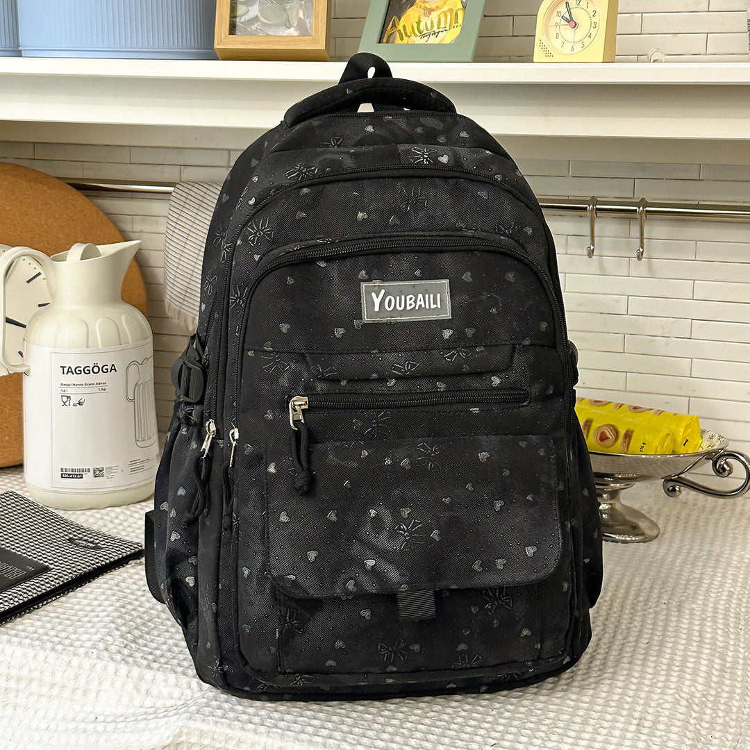 Charming Floral Print Backpack Kalsten