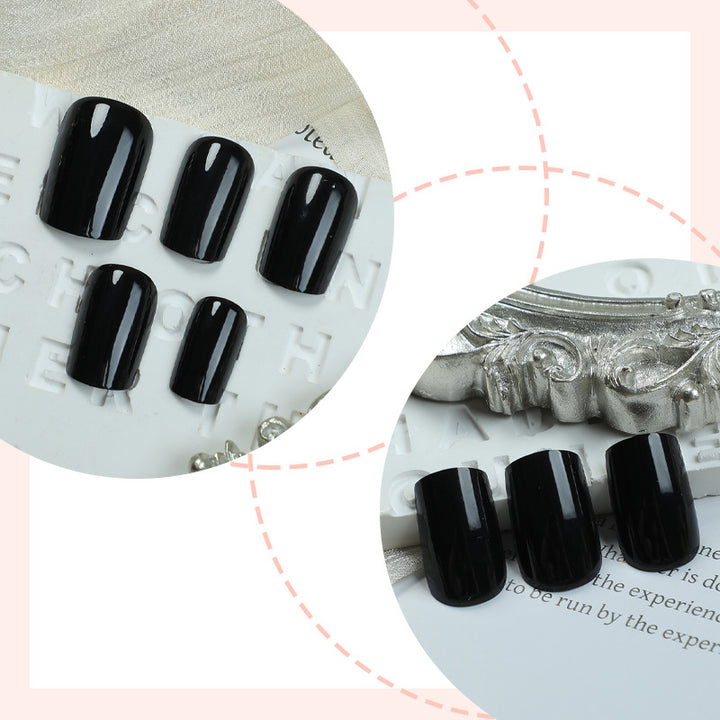 Elegant Glossy Press-On Nail Set Kalsten