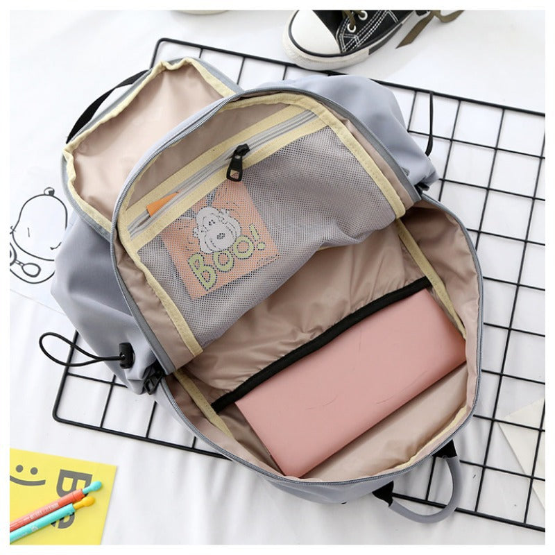 Trendy backpack with multifunctional compartments Kalsten