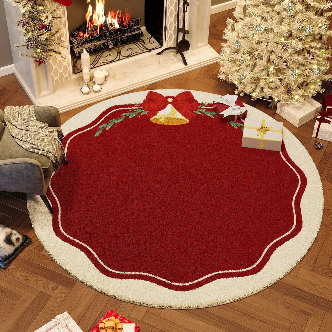 Festive Christmas Area Rug