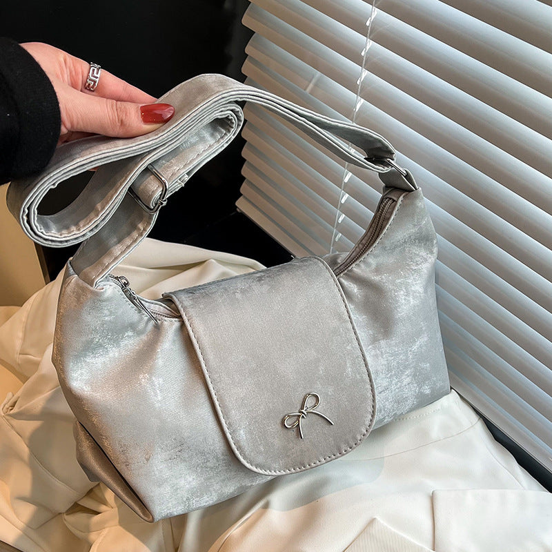 Elegant Velvet Shoulder Bag