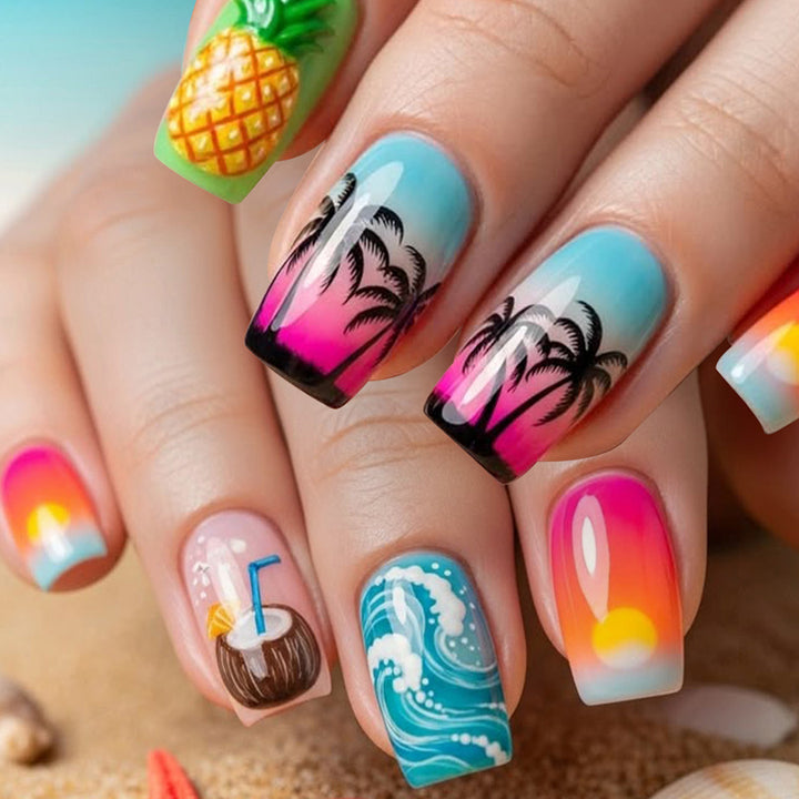 Tropical Paradise Nail Art Set Kalsten