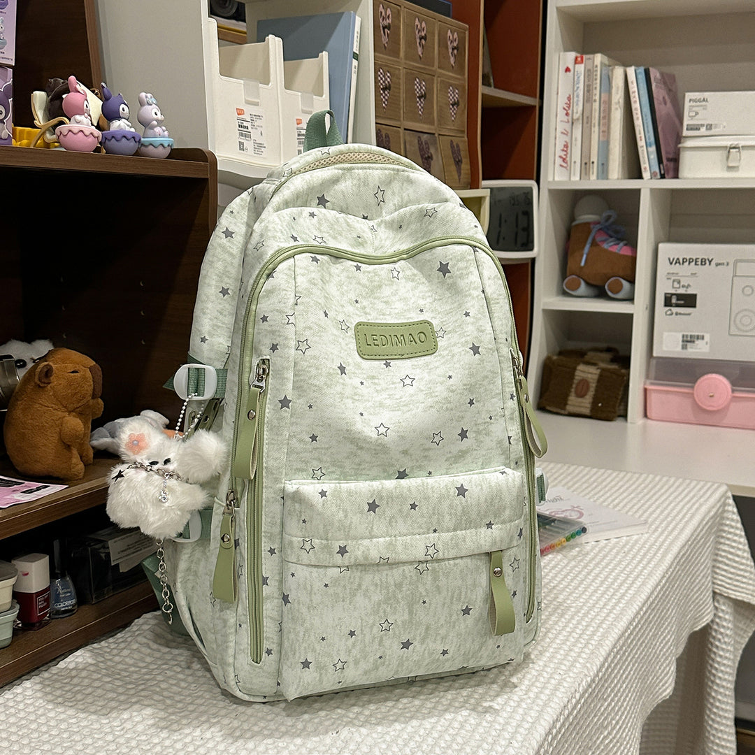 Stylish Star-Patterned Backpack Kalsten 1791205059