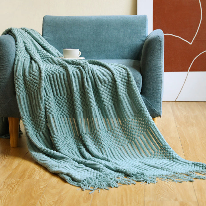 Textured Knit Scarf Kalsten
