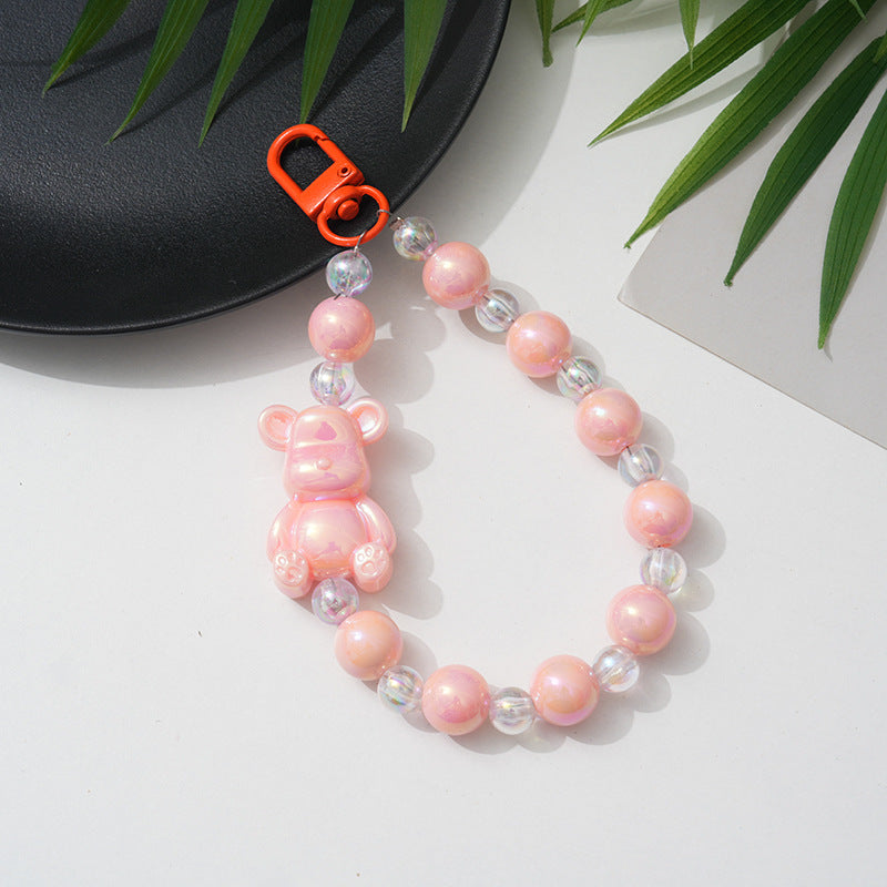 Decorative Floral Beaded Keychain kalsten