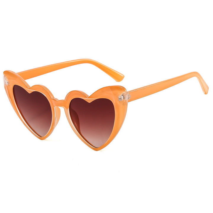Women's fashionable heart sunglasses with UV protection Kalsten