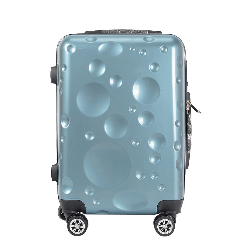 Unisex Modern Bubble-Pattern Hard Shell Spinner Suitcase Kalsten