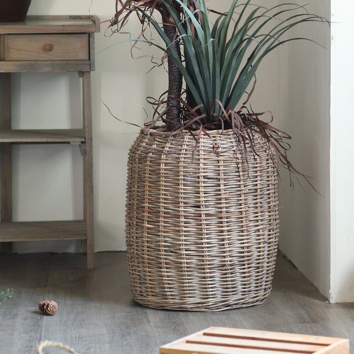 Rustic wicker basket Kalsten