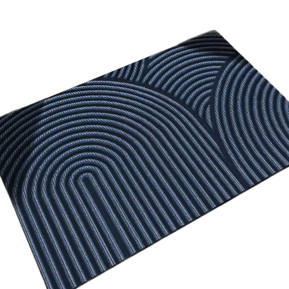 Elegant Textured Entrance Mat Kalsten