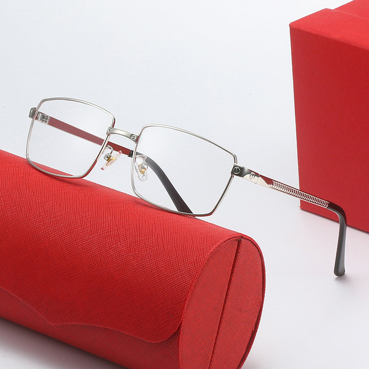 Women's fashionable square sunglasses with elegant metal frame Kalsten