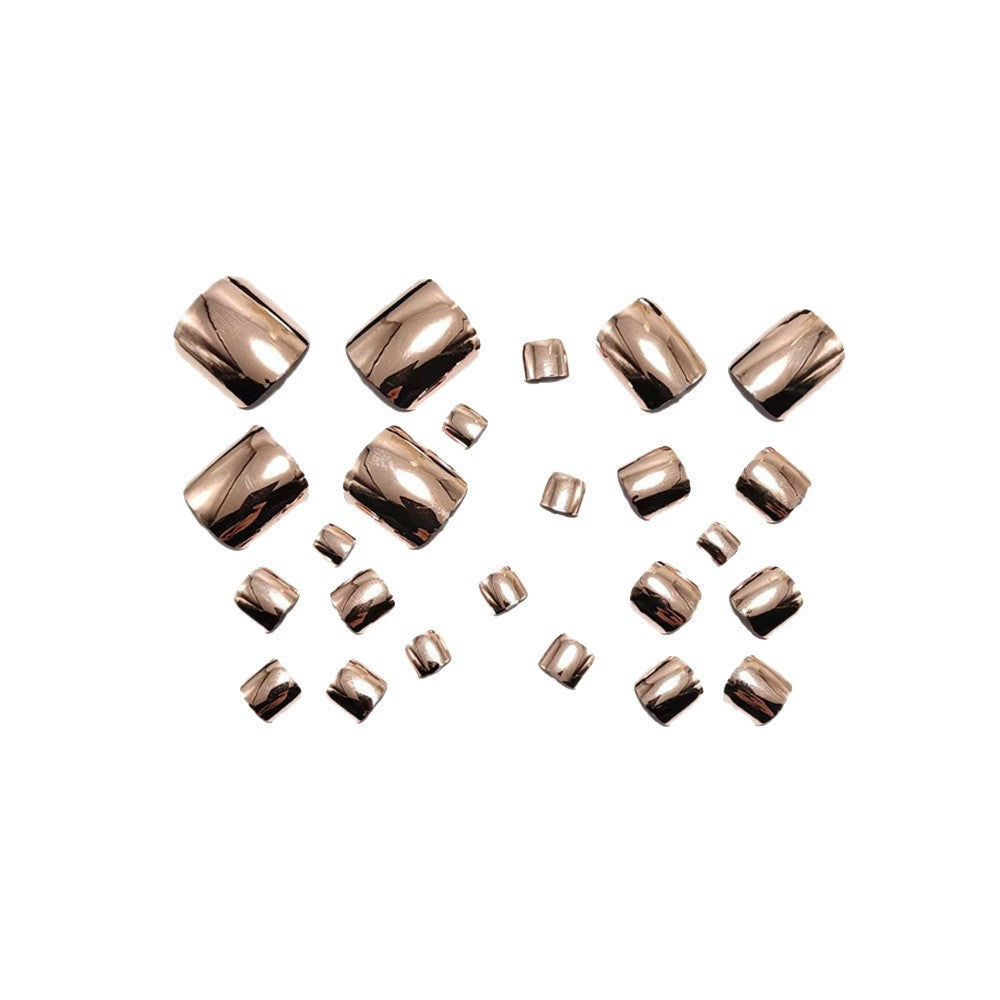 Artificial nails with glossy finish Kalsten