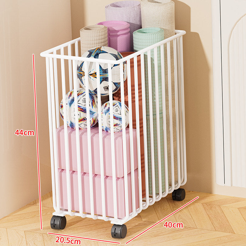 Versatile Rolling Storage Cart with Dividers Kalsten