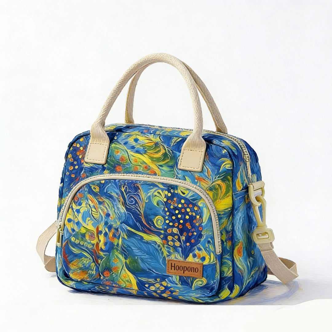 Versatile Leopard Print Travel Tote