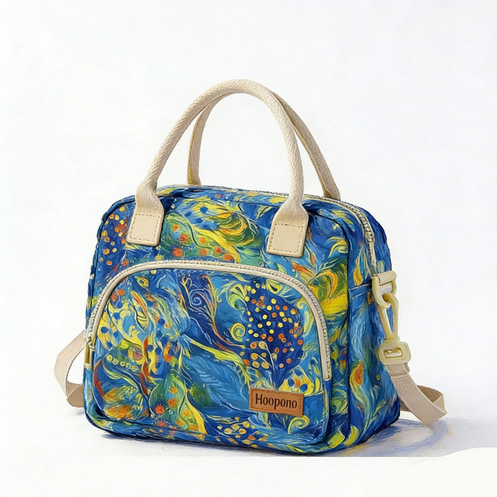 Versatile Leopard Print Travel Tote