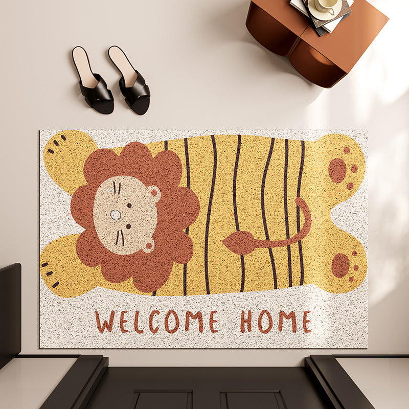 Cat-Themed Welcome Mat