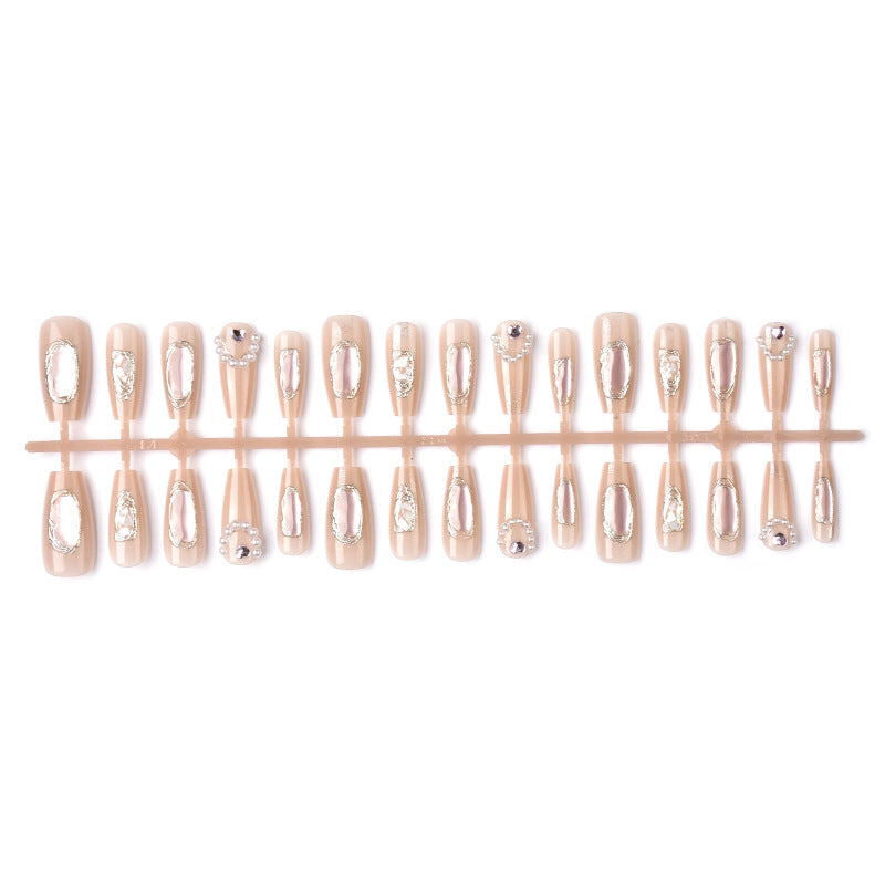 Elegant Decorative Press-On Nail Art Kalsten