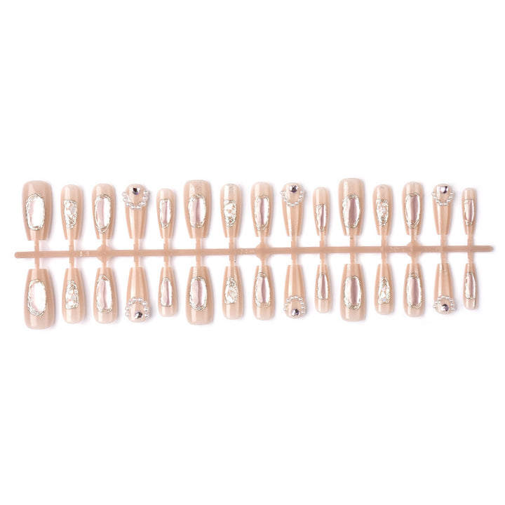 Elegant Decorative Press-On Nail Art Kalsten