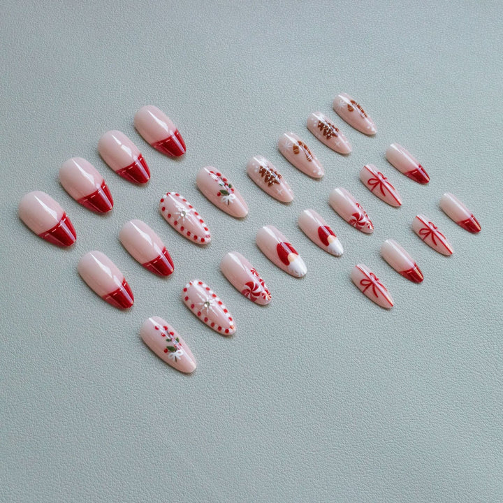 Creative Holiday-Themed Nail Art Kit