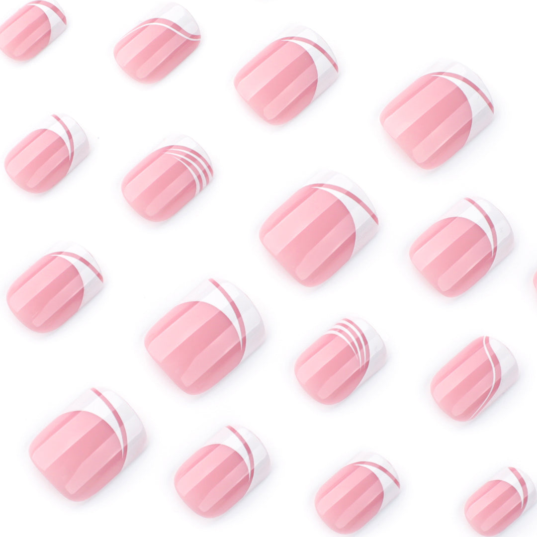 Artful Nail Art with Elegant Lines Kalsten