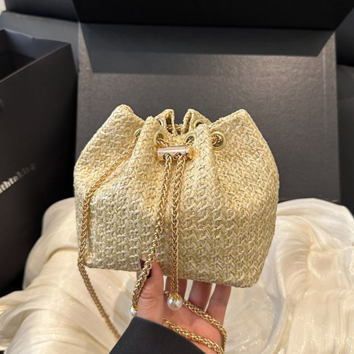 Drawstring Clutch Bag