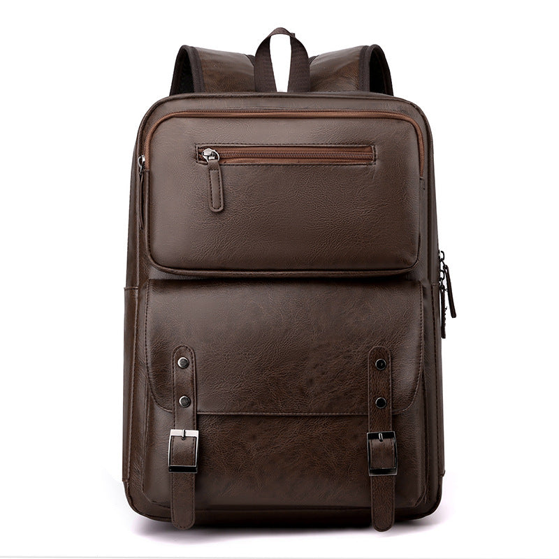 Stylish Leather Backpack Kalsten