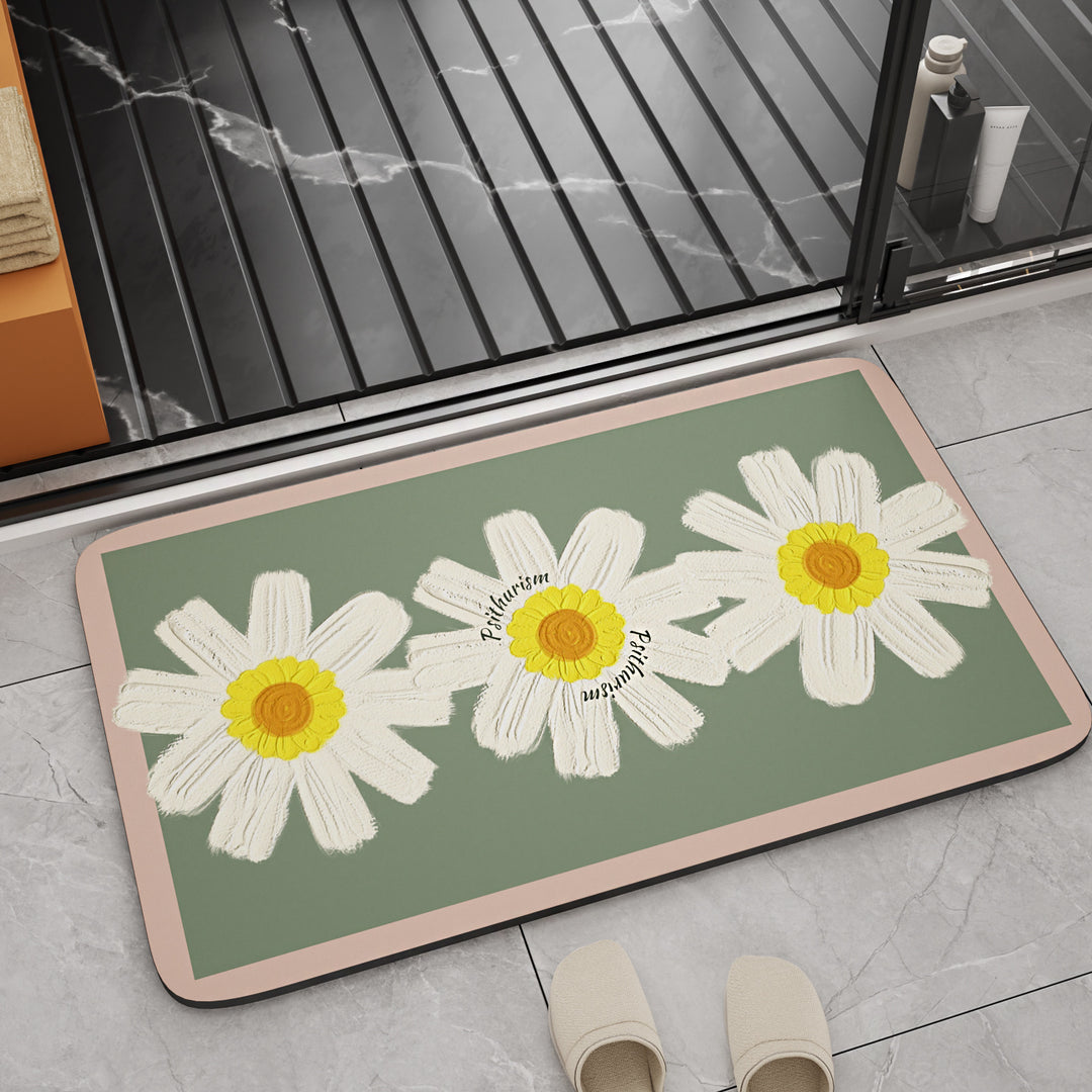 Inspirational Quote Bath Mat Kalsten