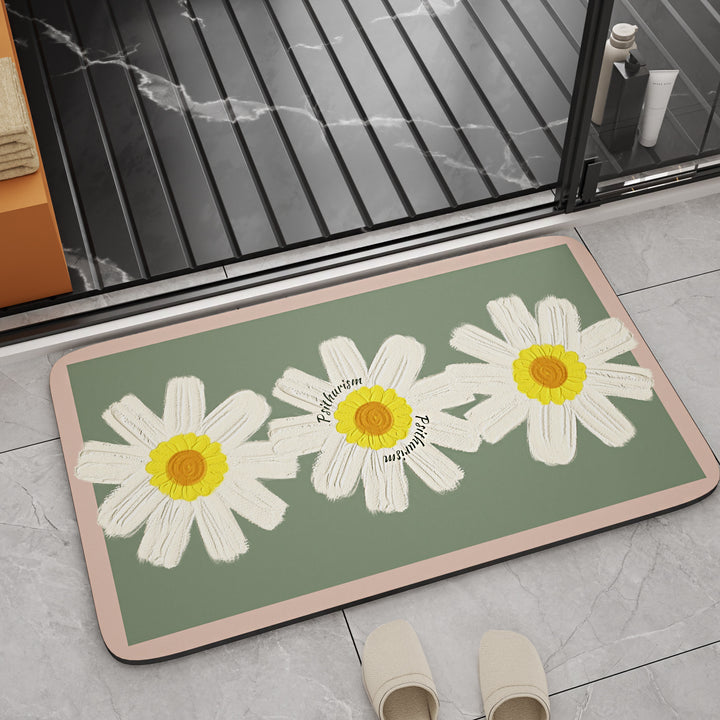 Inspirational Quote Bath Mat Kalsten