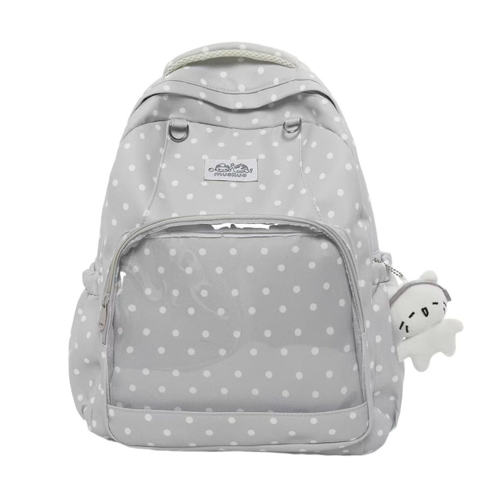 Polka Dot Patterned School Backpack Kalsten