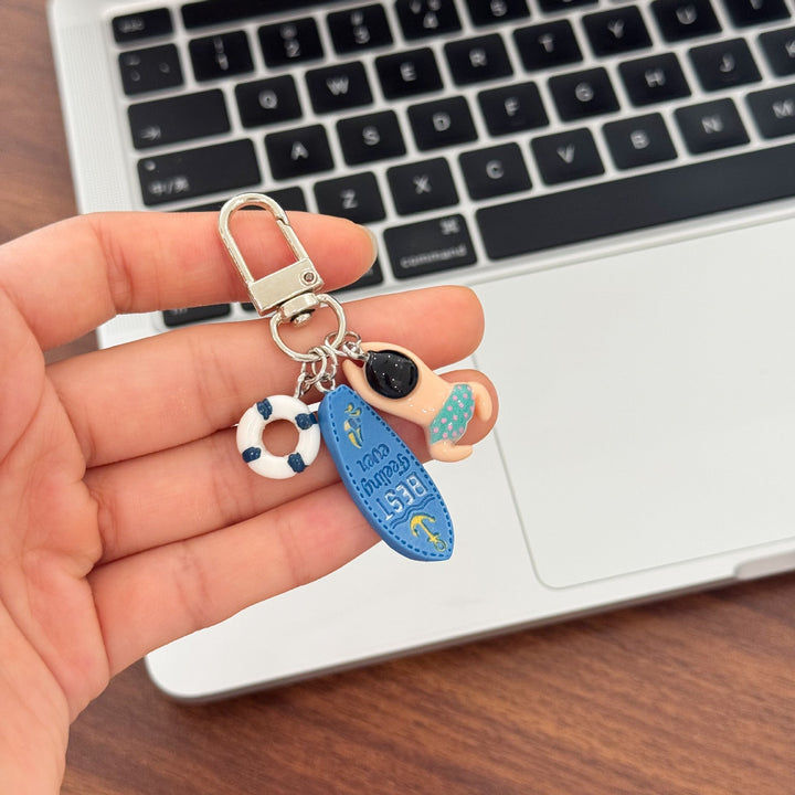 Keychain with Creative Swimming Motif Kalsten