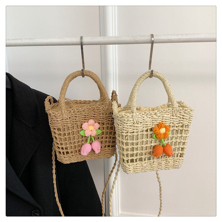 Handcrafted Crochet Floral Tote