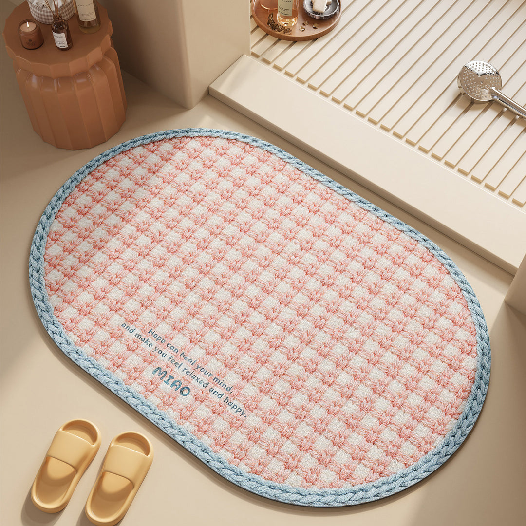 Plush Bath Mat Kalsten