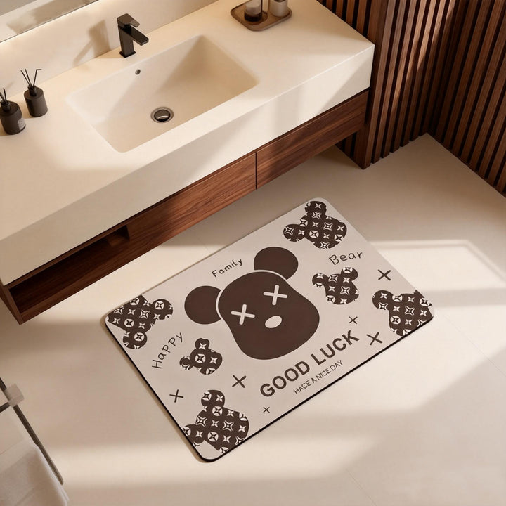 Cute Cartoon Character Bath Mat Kalsten