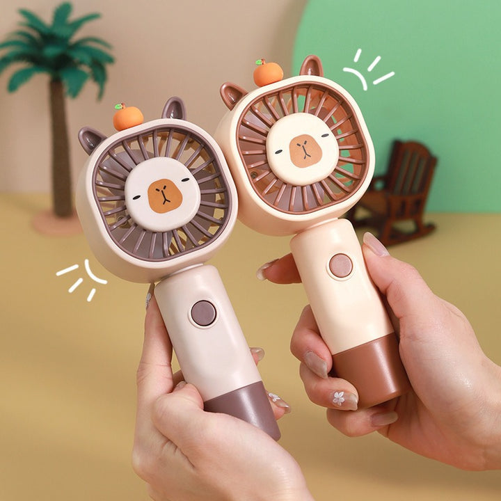 Unisex Portable Mini Hand Fan with Cute Animal Design Kalsten