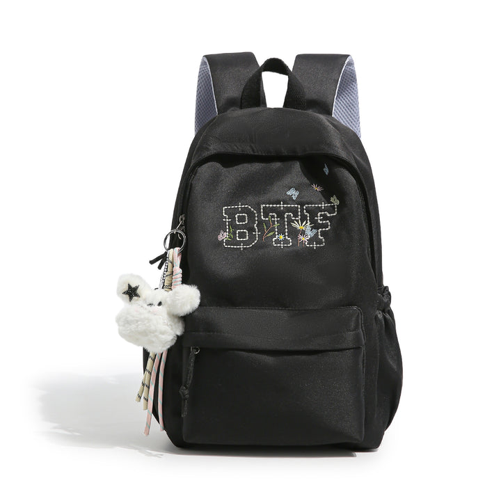 Embroidered Floral Casual Backpack Kalsten