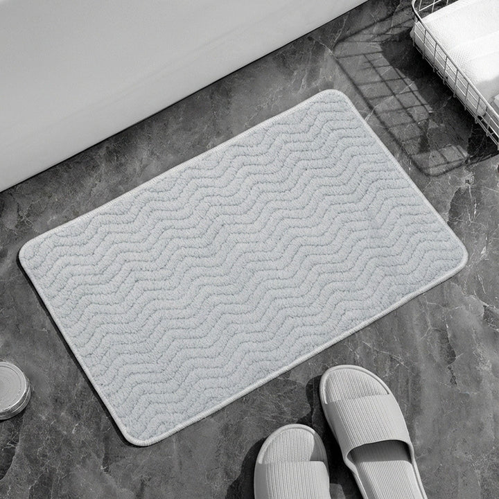 Textured Memory Foam Bath Mat