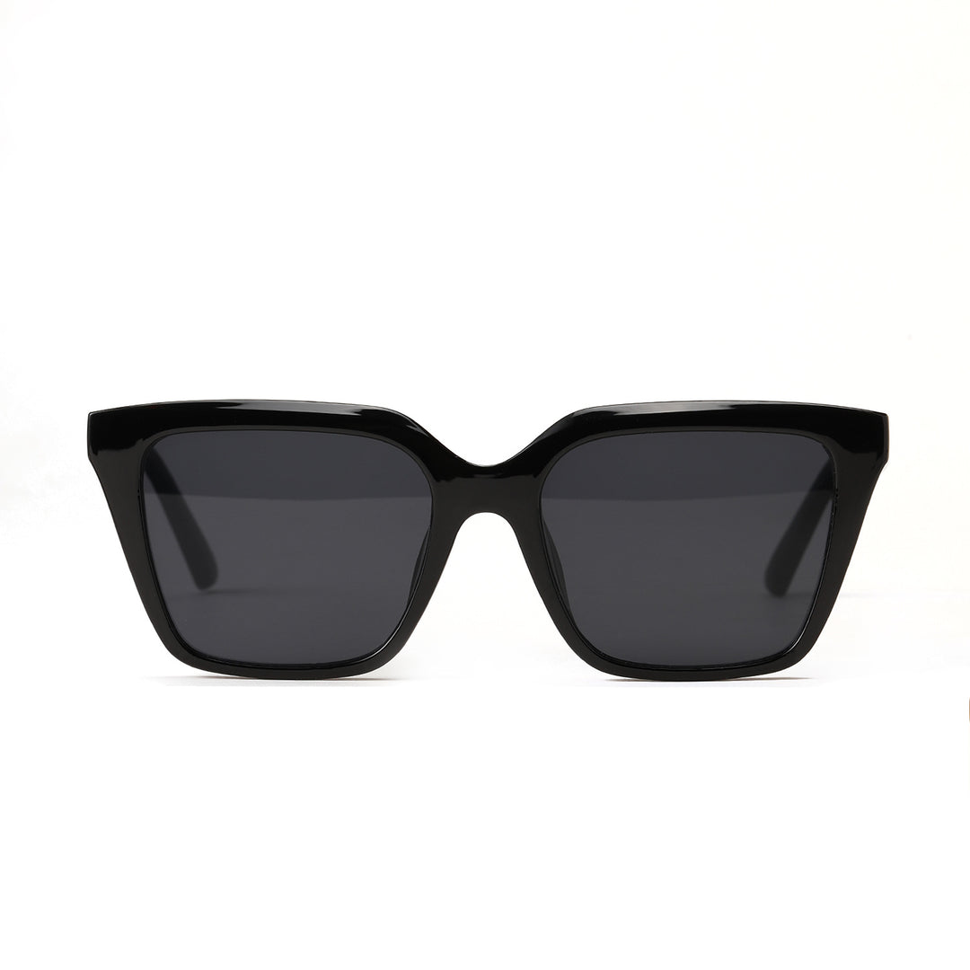 Women's geometric sunglasses with protective UV filter and stylish tortoiseshell design Kalsten