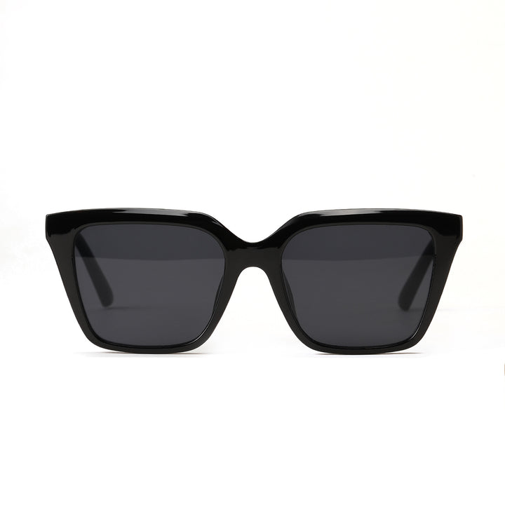 Women's geometric sunglasses with protective UV filter and stylish tortoiseshell design Kalsten
