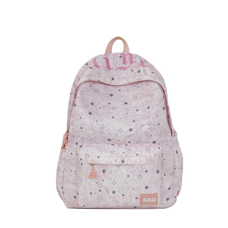 Star Print Fashion Backpack Kalsten