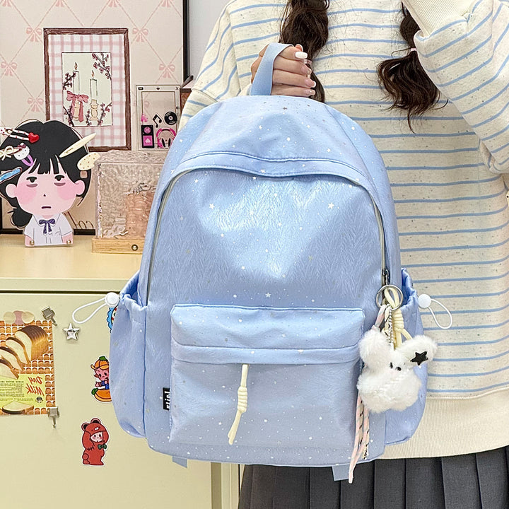 Stylish Multi-Pocket Casual Backpack with Cute Accents Kalsten