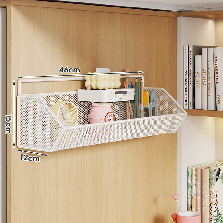 Over-Cabinet Mesh Hanging Storage Basket Shelf Organizer