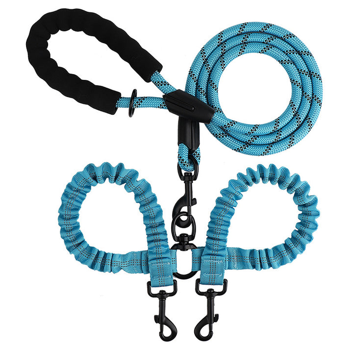 Bungee Training Dog Leash with Dual Handle