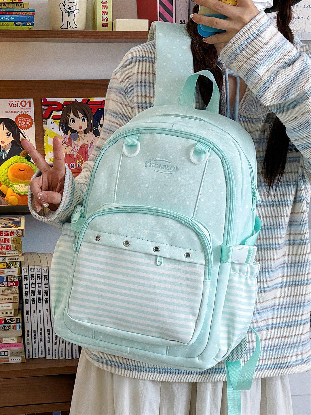 Multi-Pocket Student Backpack Kalsten