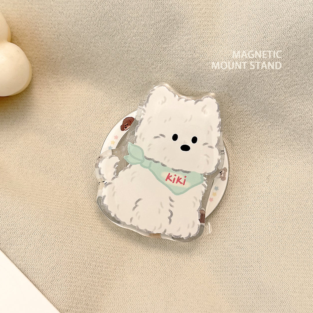 Magnetic smartphone holder in cute dog design Kalsten