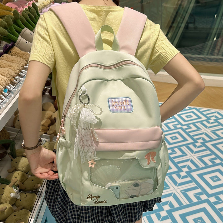 Cute Cartoon-Embellished Mini Backpack Kalsten