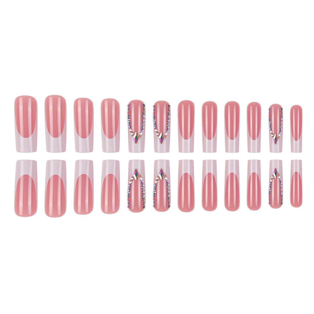 Elegant Ballerina Press-On Nails Kalsten
