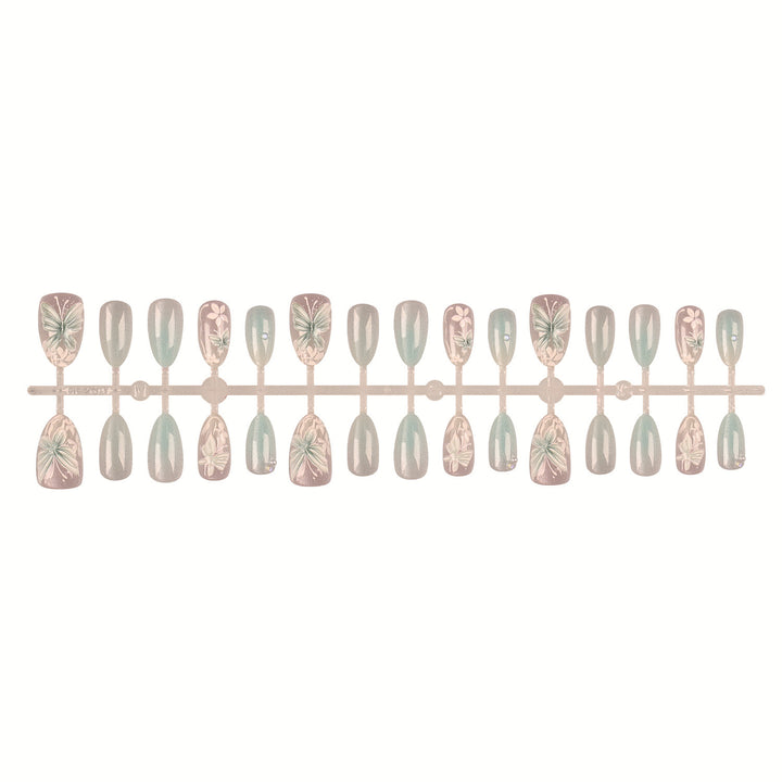 Artistic Butterfly Nail Tips