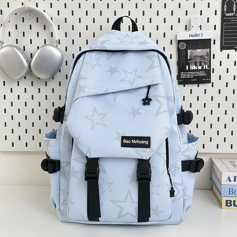 Stylish Star-Patterned Backpack Kalsten 1791204674