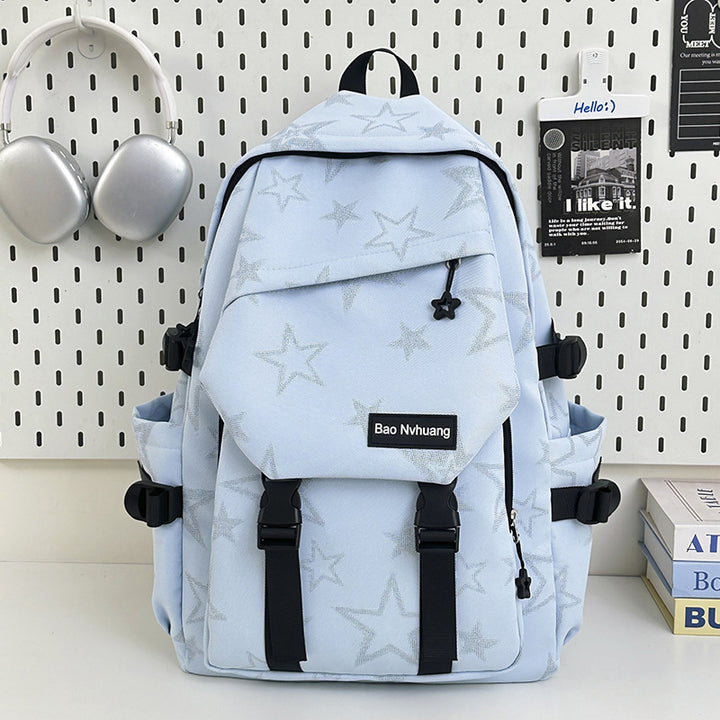 Stylish Star-Patterned Backpack Kalsten 1791204674